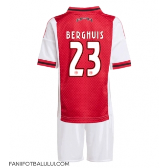 Ajax Steven Berghuis #23 Echipament de Fotbal Replică 2025-26 Copii Acasa (+ Șorturi)